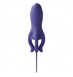 MizzZee - Male Urethral Stimulator Massager (Chargeable - Purple)